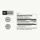 Momentous Vitamin D3 Supplement 41g ingredients list
