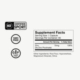 Momentous Zinc Picolinate Supplement 15mg packaging