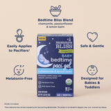 Mommy's Bliss Organic Baby Bedtime Paci Gel clear gel close-up