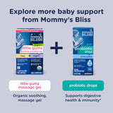 Mommy's Bliss Organic Baby Bedtime Paci Gel with baby pacifier