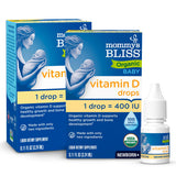Mommy's Bliss Organic Vitamin D Drops bottle front view