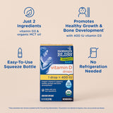 Mommy's Bliss Organic Vitamin D Drops dropper close-up