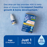 Mommy's Bliss Organic Vitamin D Drops packaging and label
