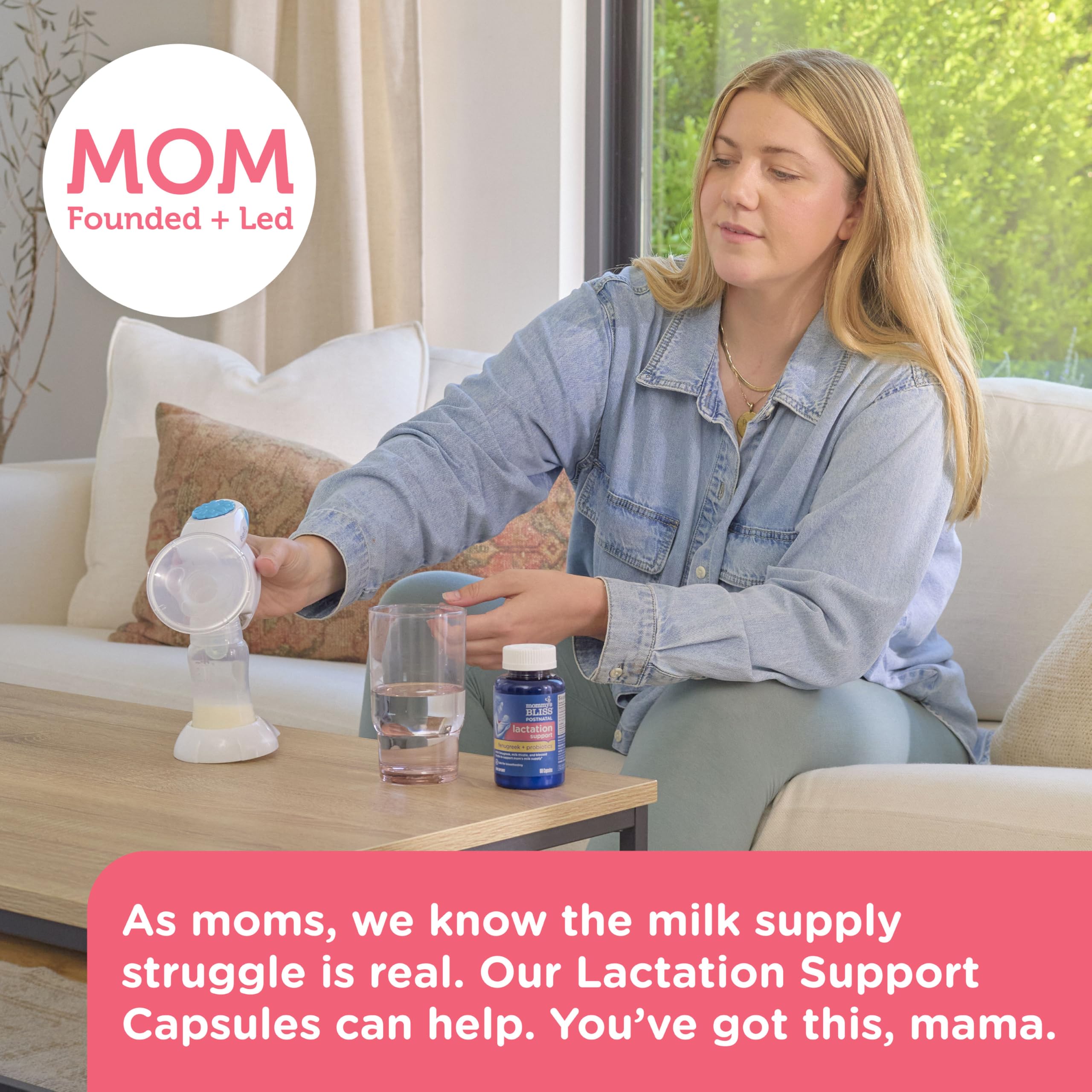 Mommy's Bliss Postnatal Lactation Capsules ingredients list