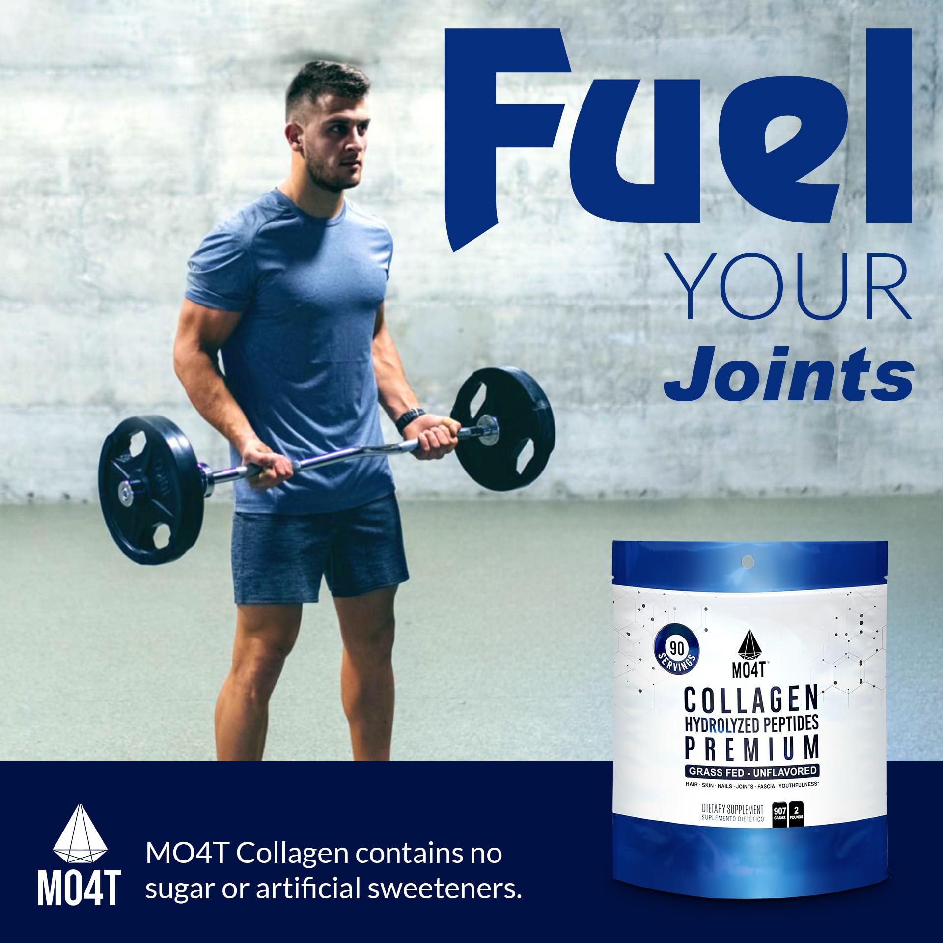 MOMOF4TRANSFORM Collagen Peptides 912g ingredient list