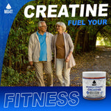 MOMOF4TRANSFORM Creatine Gummies 5g orange flavour on a workout bench