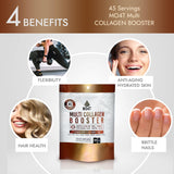 MOMOF4TRANSFORM Multi Collagen support 454g scoop
