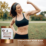 MOMOF4TRANSFORM Multi Collagen support 454g serving suggestion