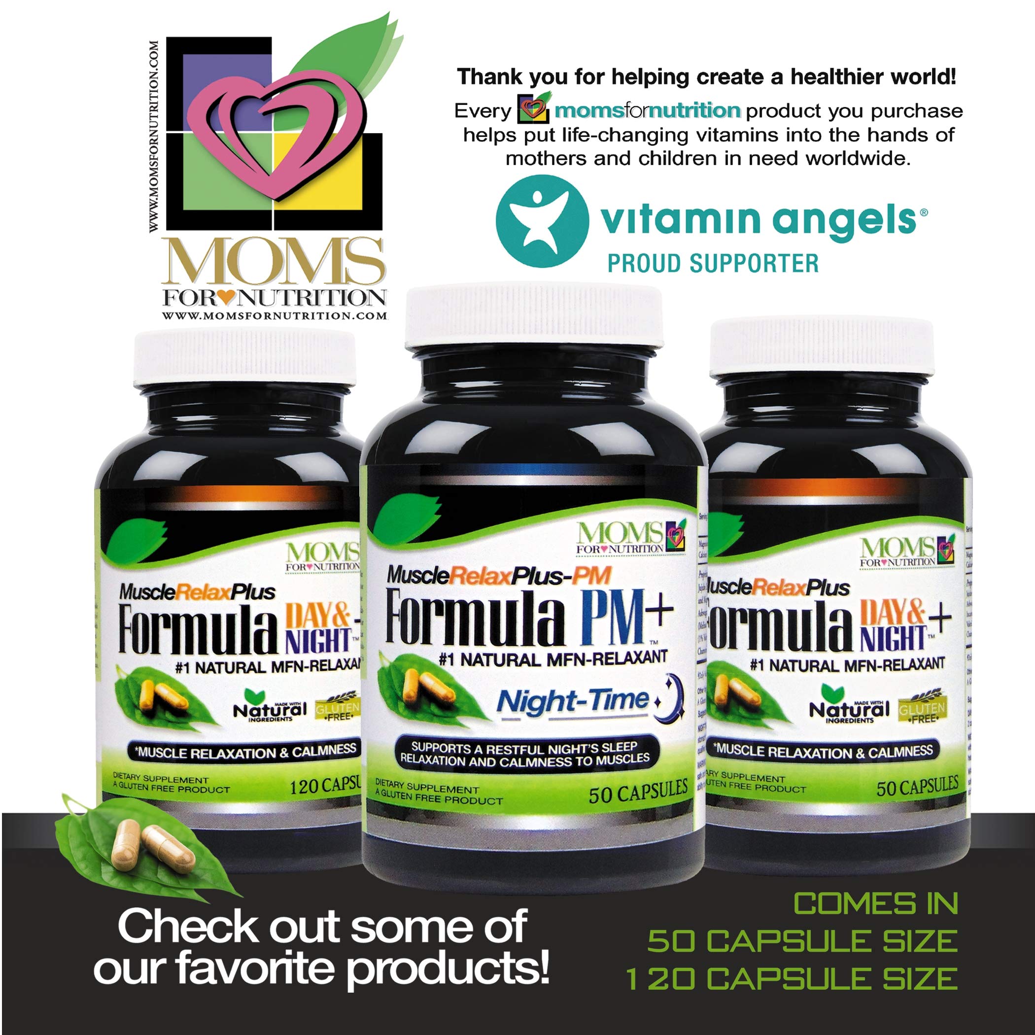 Moms For Nutrition Daily Multivitamin Supplement side view