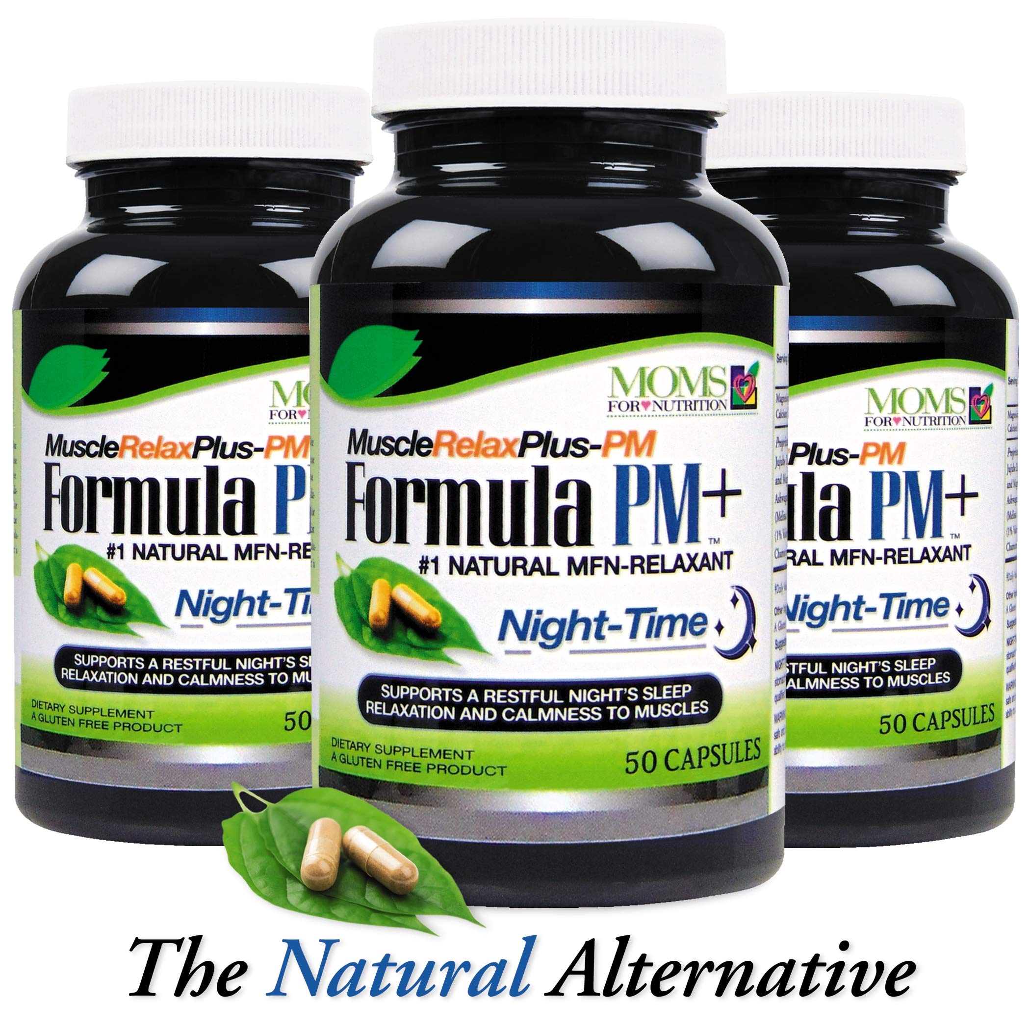 Moms For Nutrition Daily Multivitamin Supplement with a glass of water