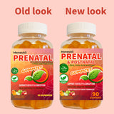 MonesAli Prenatal Gummies packaging top view