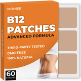 MONIER Vitamin B12 Patches front view in packaging