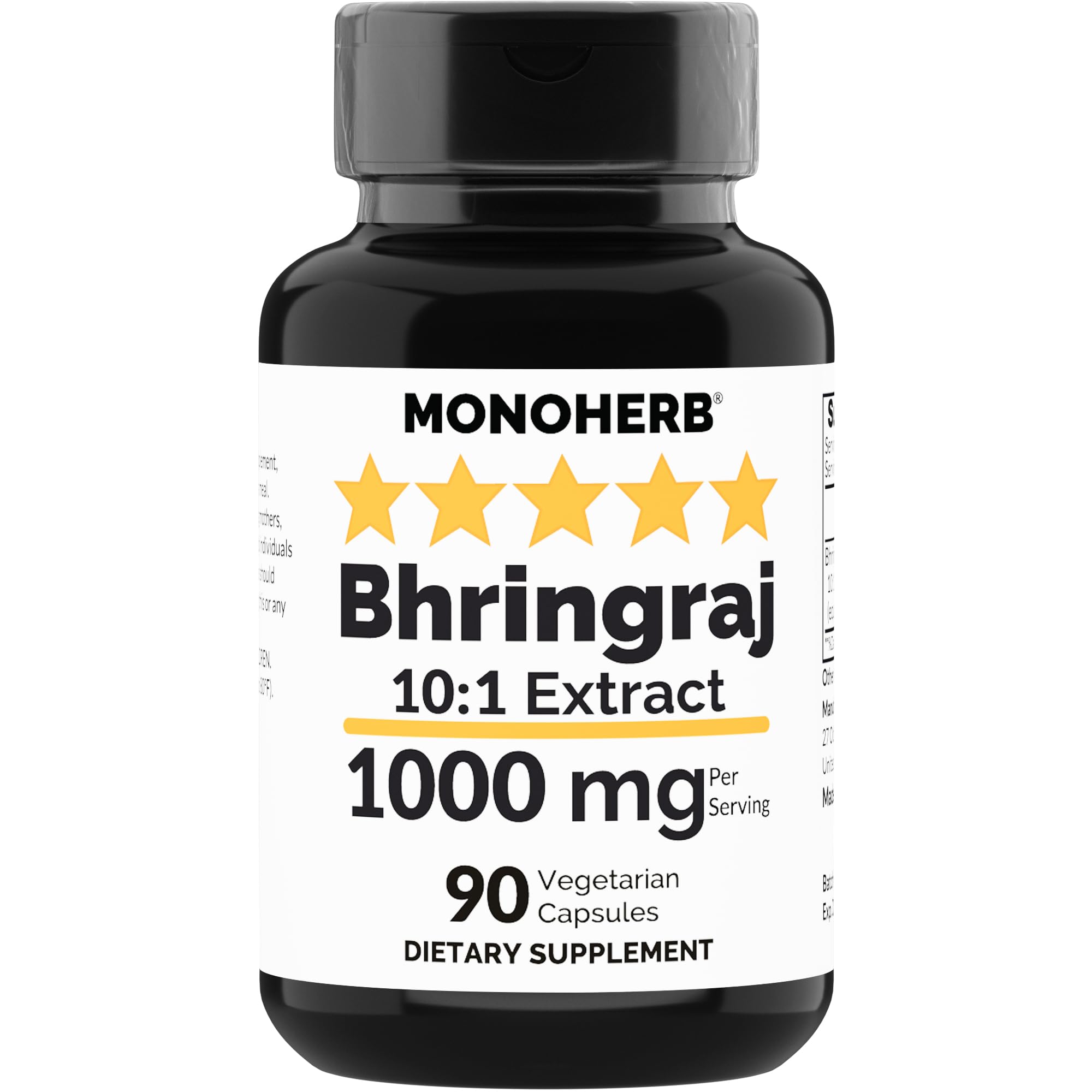 MONOHERB Extra Strength blended vitamin supplement front view