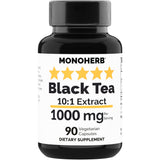 MONOHERB Green Tea Extra Strength 10X Extract capsules front view