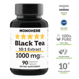 MONOHERB Green Tea Extra Strength 10X Extract capsules side view