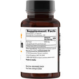 MONOHERB Naringin 500 mg Veg Capsules side view