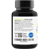 MONOHERB Riboflavin 5'-Phosphate capsules on a wooden table