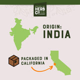 MONTEREY BAY HERB CO Ginger Root Cut and Sifted in a bowl