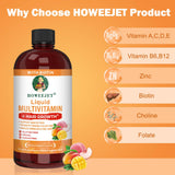 Montorchid Liquid Multivitamin 680g bottle with serving suggestion