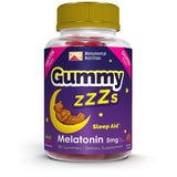Monumental Nutrition Melatonin Gummies 5mg front view packaging