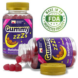 Monumental Nutrition Melatonin Gummies 5mg side view packaging
