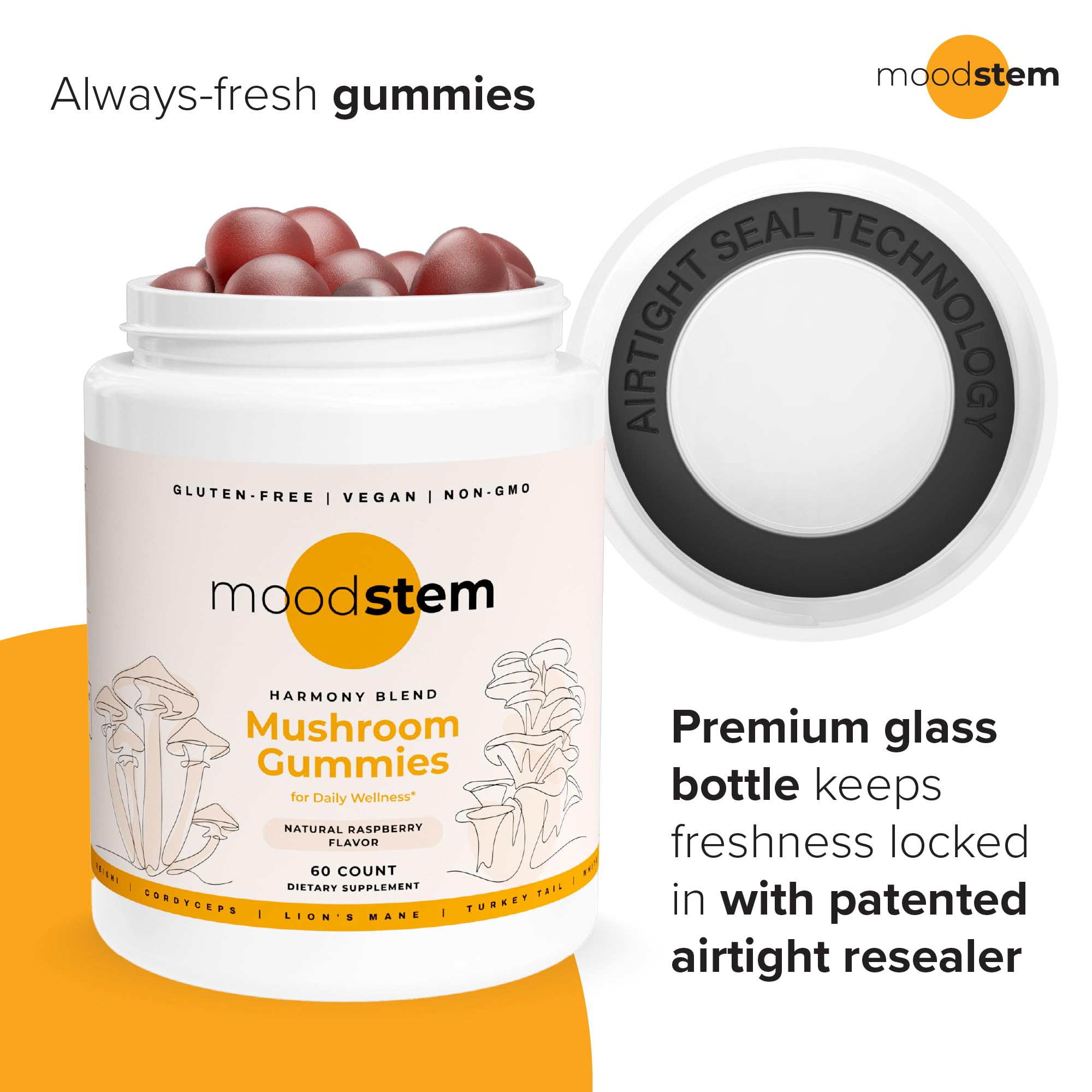 Moodstem Lion’s Mane Gummies lifestyle scene