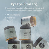 Moon Juice Brain Dust 168g on a kitchen counter