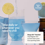 Moon Juice Magnesium L-Theanine Powder close-up of ingredients