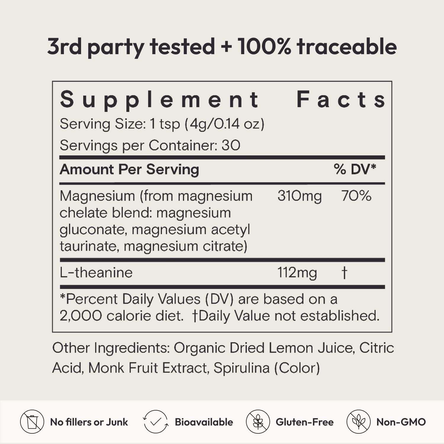 Moon Juice Magnesium L-Theanine Powder packaging