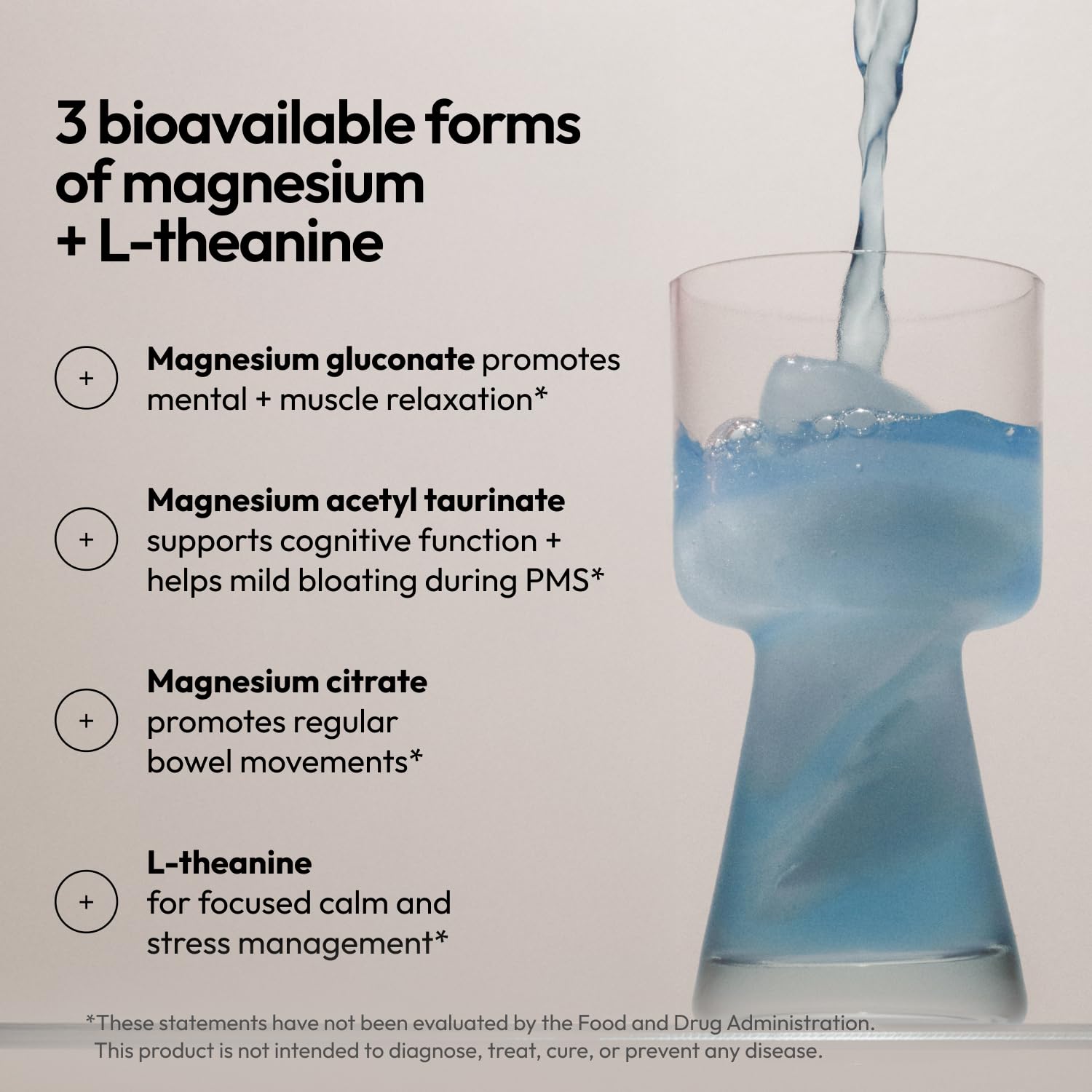 Moon Juice Magnesium L-Theanine Powder scoop and powder