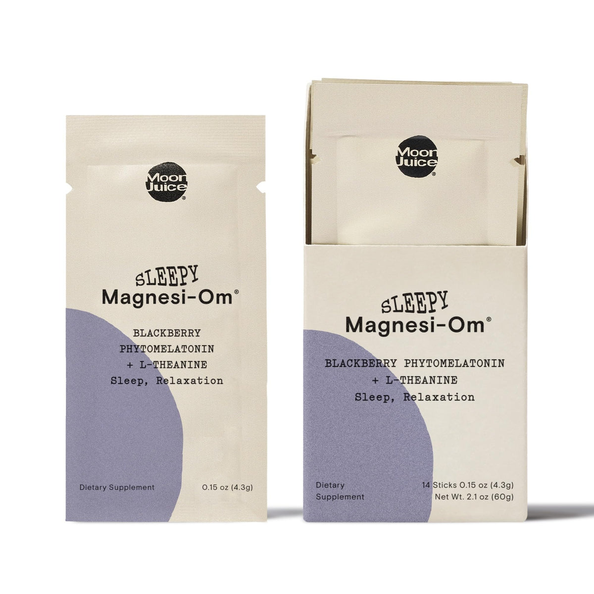 Moon Juice Magnesium Sleep Aid 222g front view