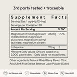 Moon Juice Magnesium Supplement Powder 142g packaging