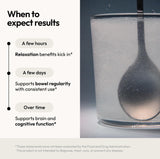Moon Juice Magnesium Supplement Powder ingredients close-up
