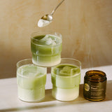 Moon Juice Pearl Powder 181g used in a smoothie preparation