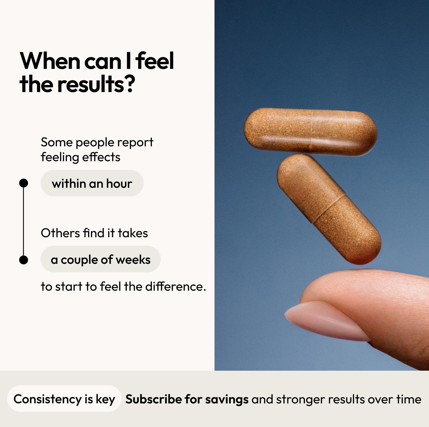 Moon Juice SuperYou Adaptogenic Capsules with a measuring spoon