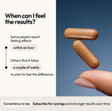 Moon Juice SuperYou Adaptogenic Capsules with a measuring spoon