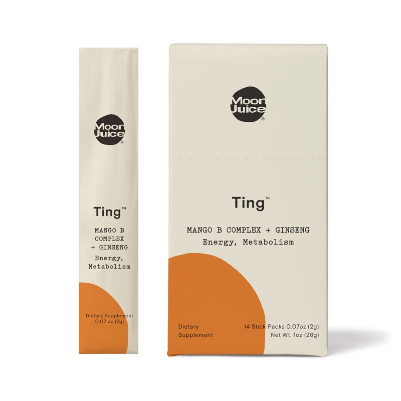 Moon Juice Ting B Complex supplement stick packaging front view