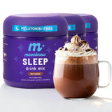 MoonBrew Magnesium Hot Cocoa 3 Pack front view with packaging