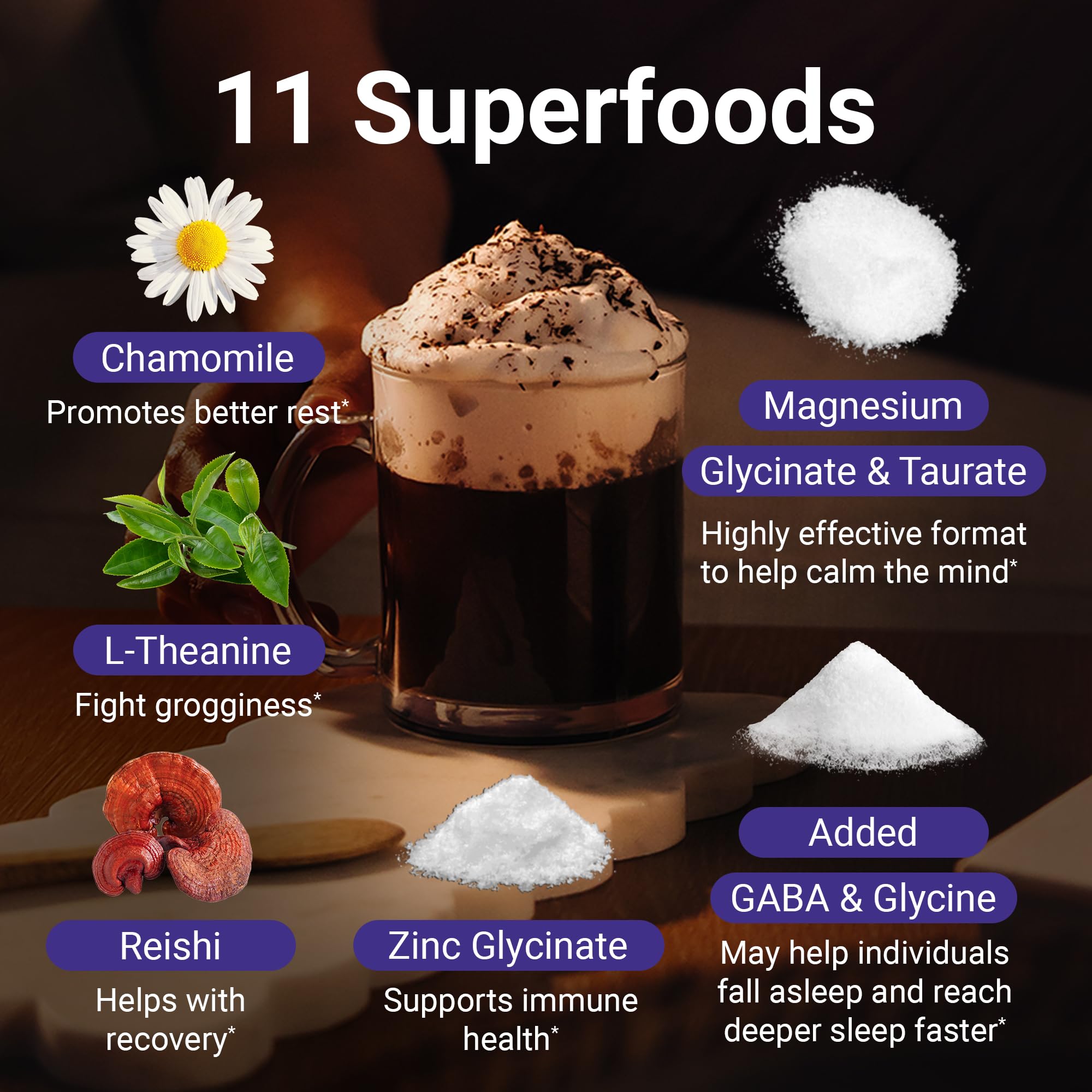 MoonBrew Magnesium Hot Cocoa Extra-Strength nutritional information