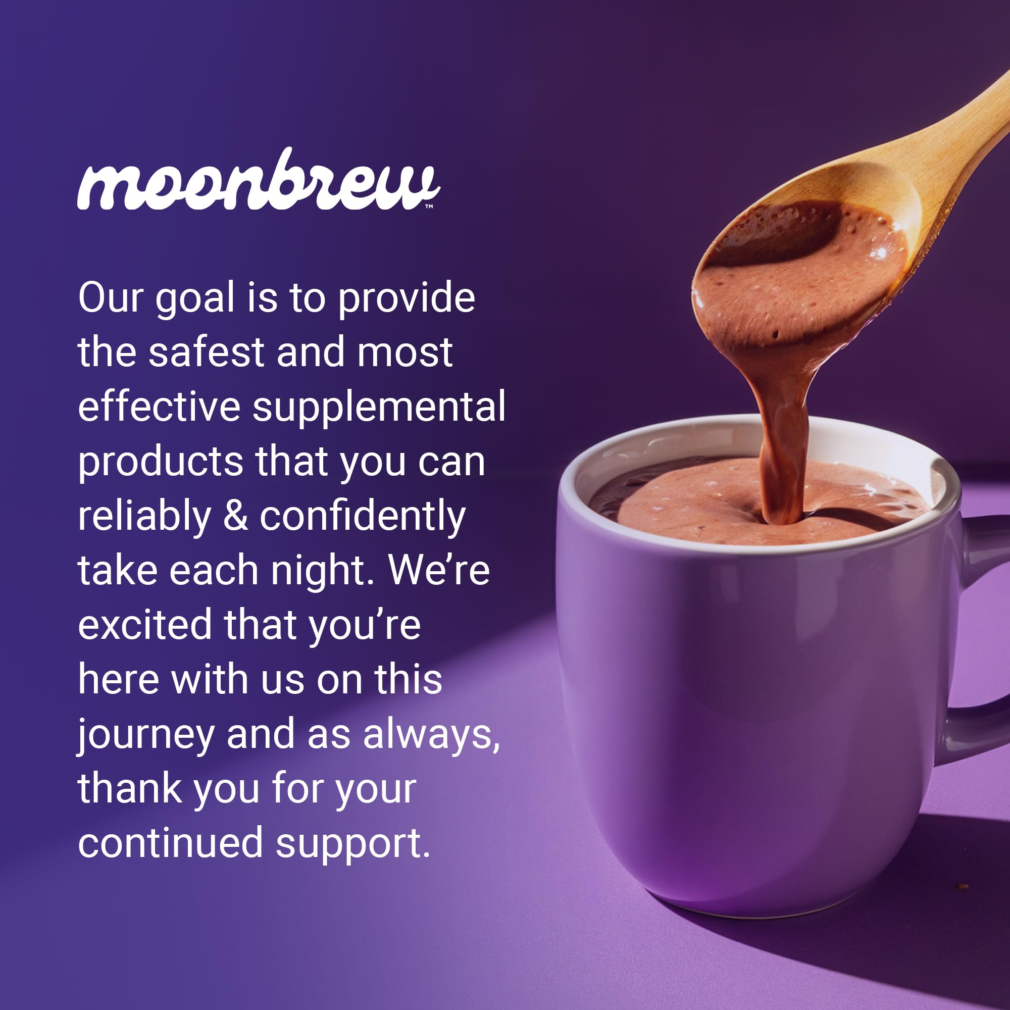 MoonBrew Magnesium Vanilla Latte in a lifestyle setting