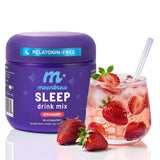 MoonBrew Strawberry Sleep Mix front view packaging