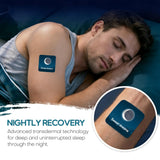 Moonrpheus Sleep Patches displayed on a bedside table
