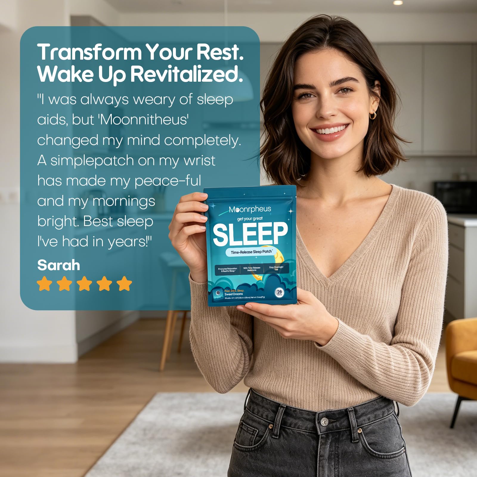 Moonrpheus Sleep Patches packaging details