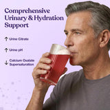 Moonstone Cranberry Electrolyte Powder 230g serving suggestion