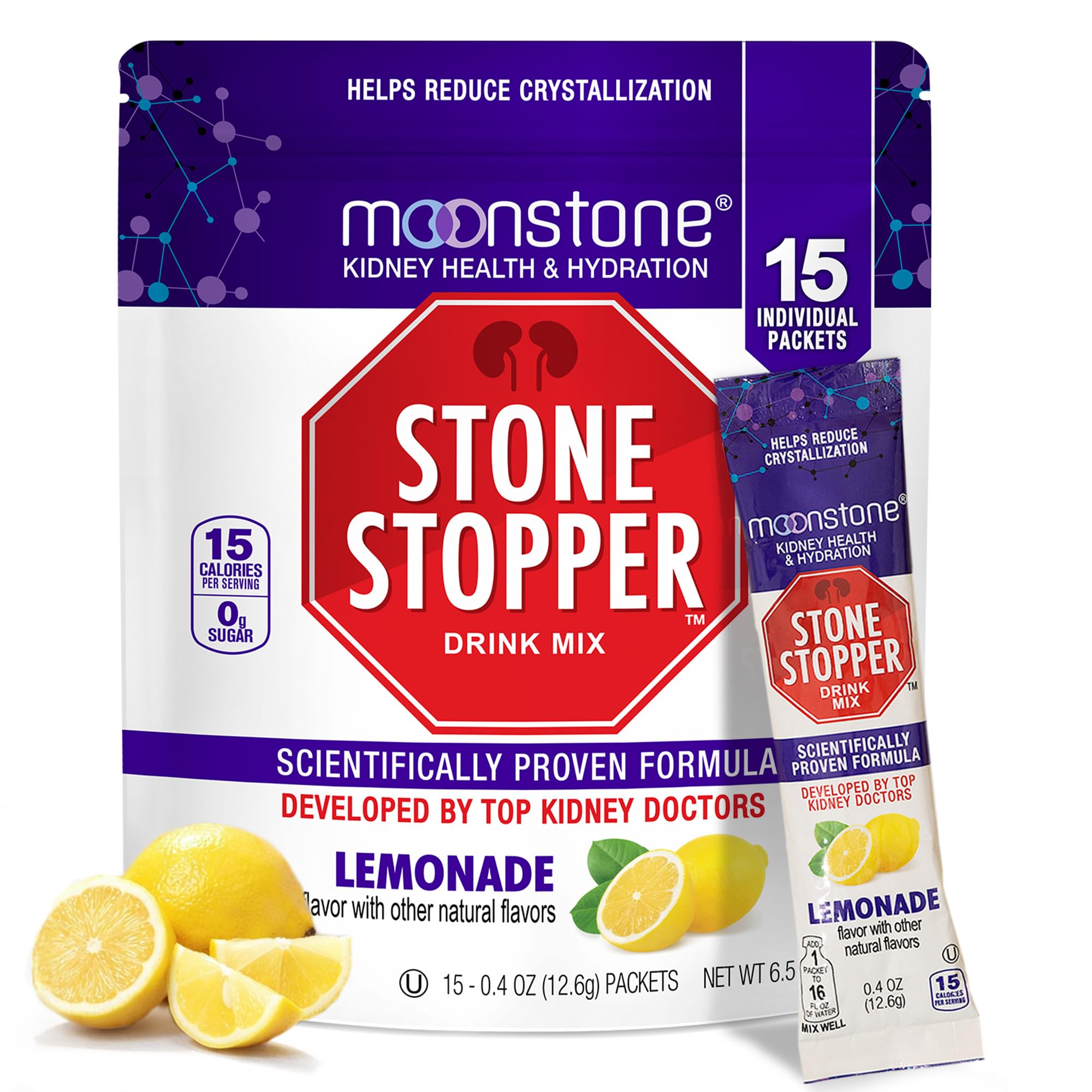 Moonstone Kidney Health Supplement 184g front view