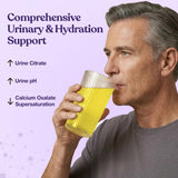 Moonstone Kidney Health Supplement powder in a glass