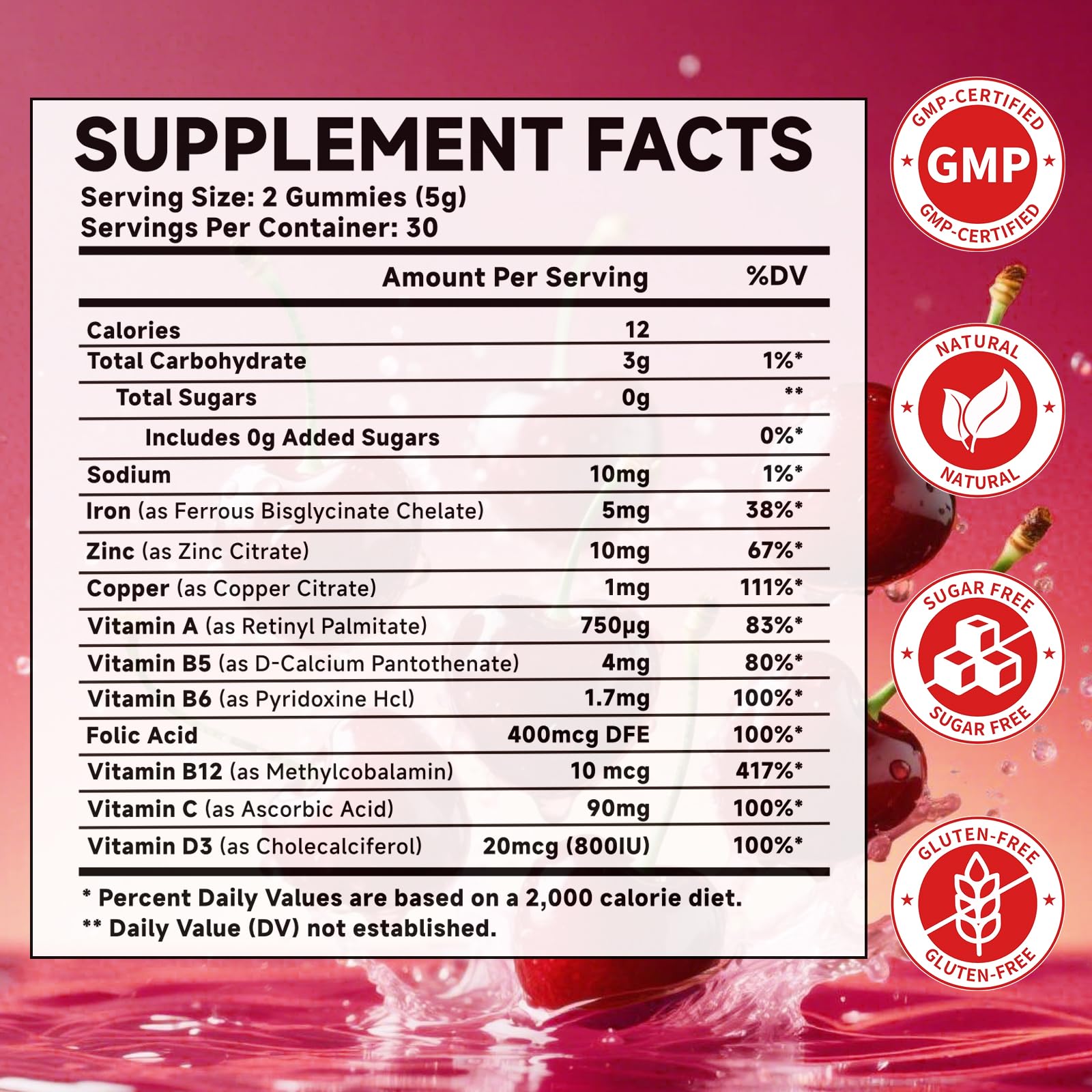 MOORGUMY Iron Supplement capsule close-up