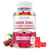 MOORGUMY Iron Supplement front view with packaging