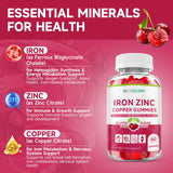 MOORGUMY Iron Supplement side view of bottle