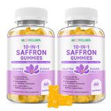 MOORGUMY Saffron Gummies front view with packaging